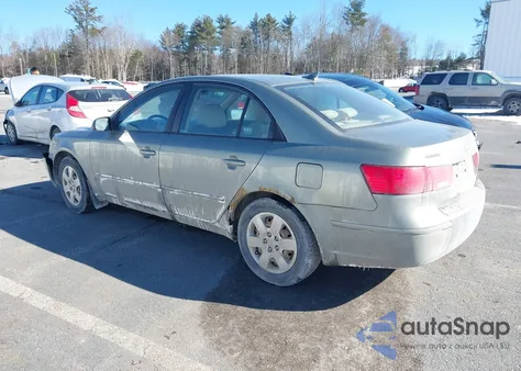 2010 Hyundai Sonata Gls z USA, uszkodzony, nr VIN 5NPET4AC4AH611473